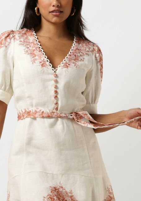 Lascana Mini-jurk met cut-outs in de taille, elastische zomerjurk, strandjurk in de online