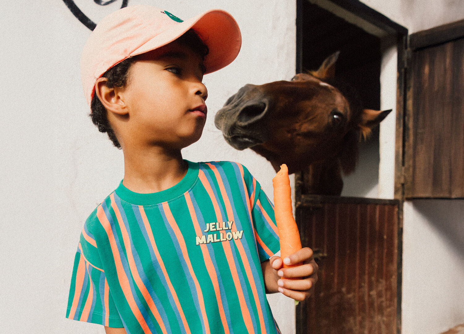 Groene Jelly Mallow T-shirt JM STRIPED T-SHIRT - large