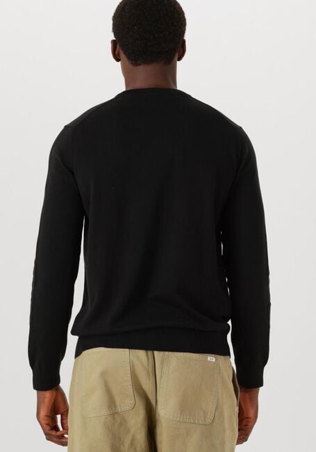 Zwarte LACOSTE Trui REGULAR FIT CREW NECK SWEATER - large