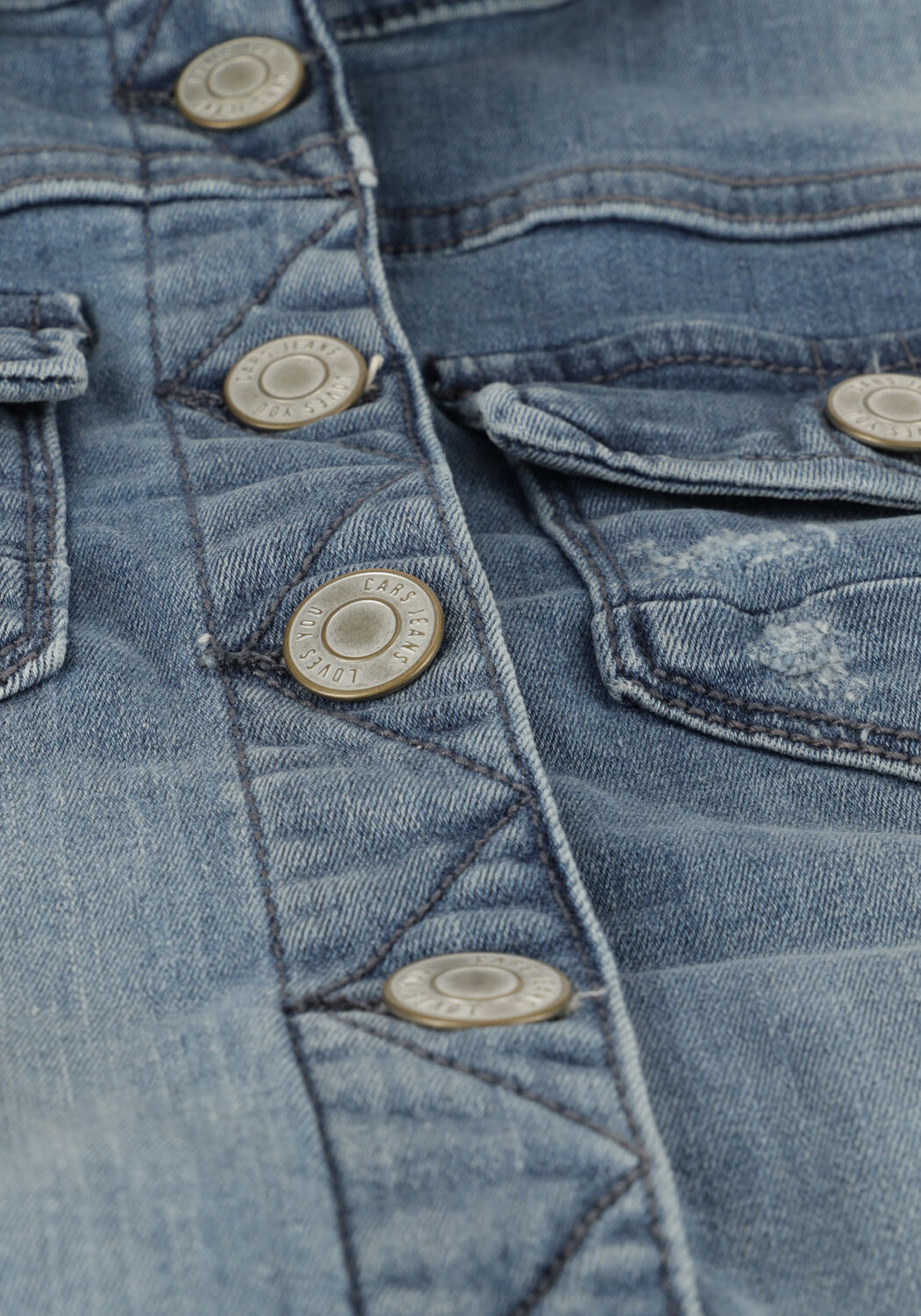 Blauwe CARS JEANS Spijkerjas JORINDA - large