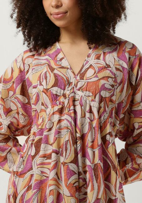 Multi CATWALK JUNKIE Mini jurk V-NECK DRESS WITH STRAPS DETAIL - large