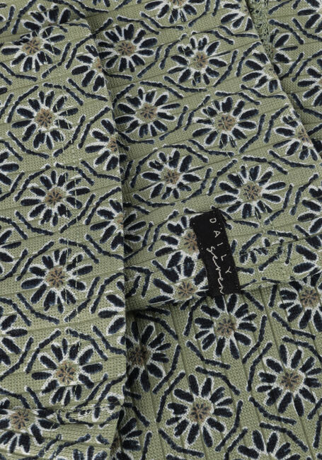 Groene DAILY7 Flared broek FLARED FLOWER RIB PANTS - large