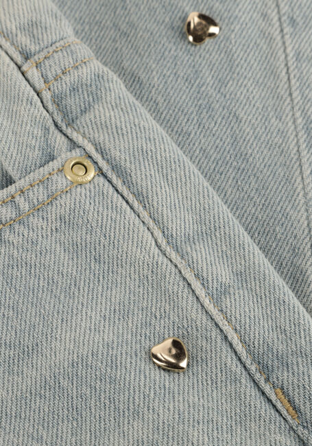 Lichtblauwe VINGINO Wide jeans CASSIE HEARTS - large