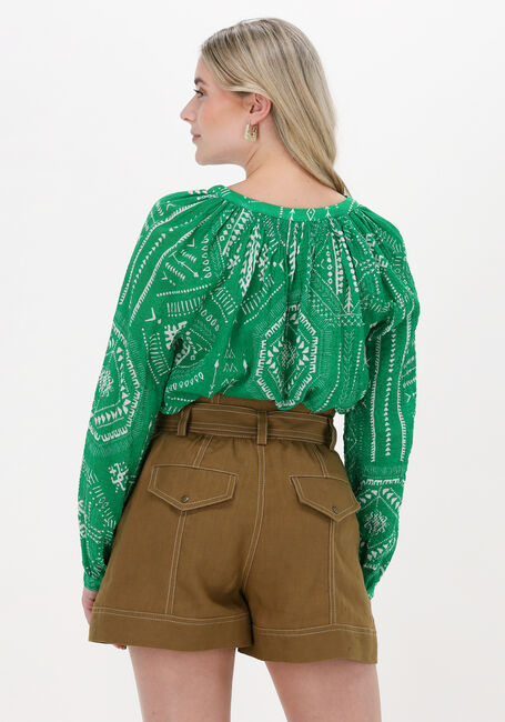 Groene LOUIZON Blouses HEXAG TOP - large