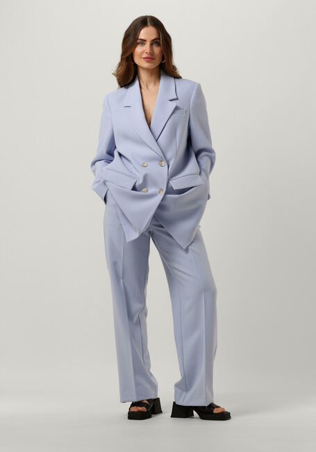 Blauwe SELECTED WOMEN Pantalon SLFMYLA HW WIDE PANTS Blauwe SELECTED WOMEN Pantalon SLFMYLA HW WIDE PANTS - large