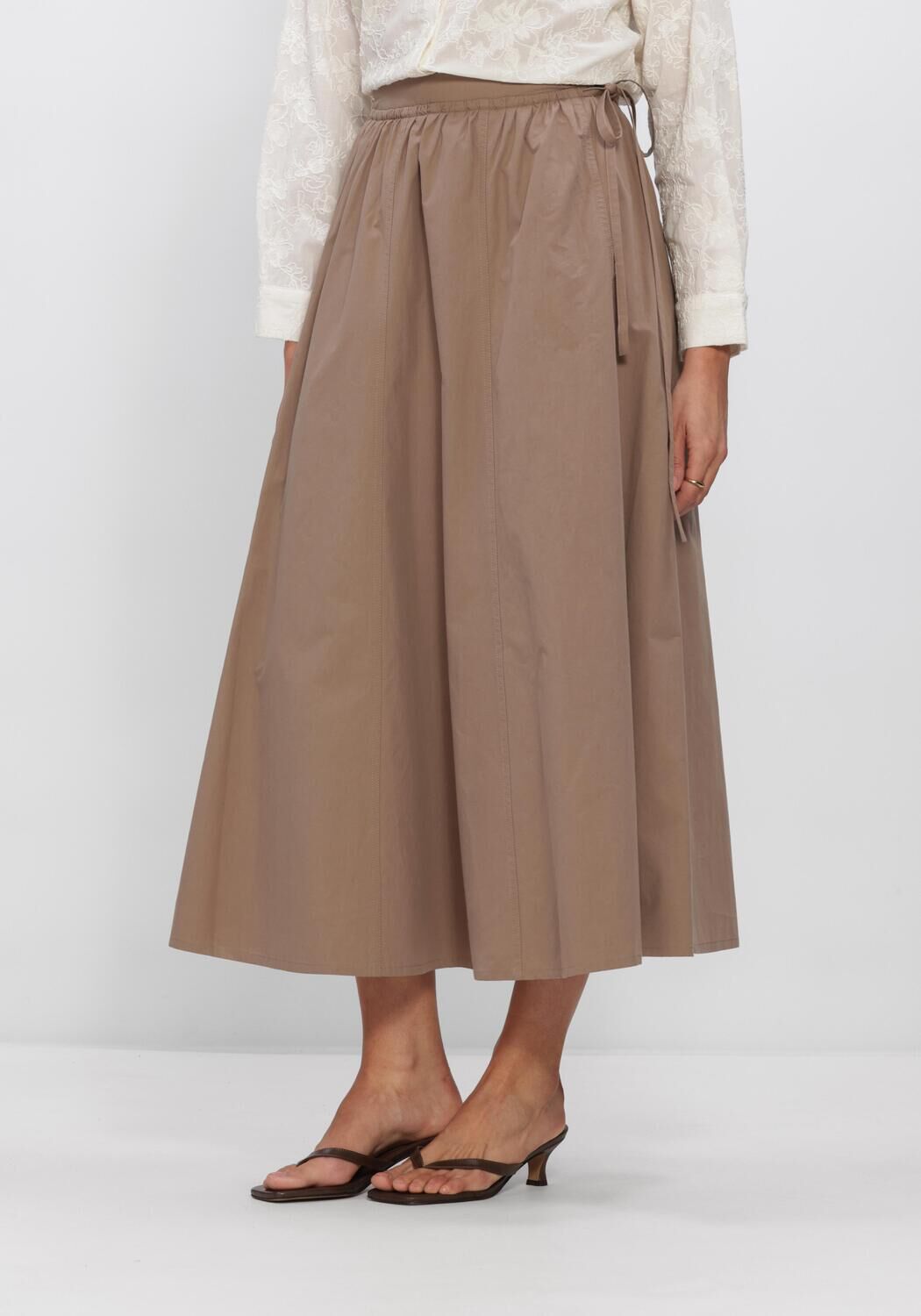 Lichtgrijze MSCH COPENHAGEN Rokken MSCHSUS SKIRT - large