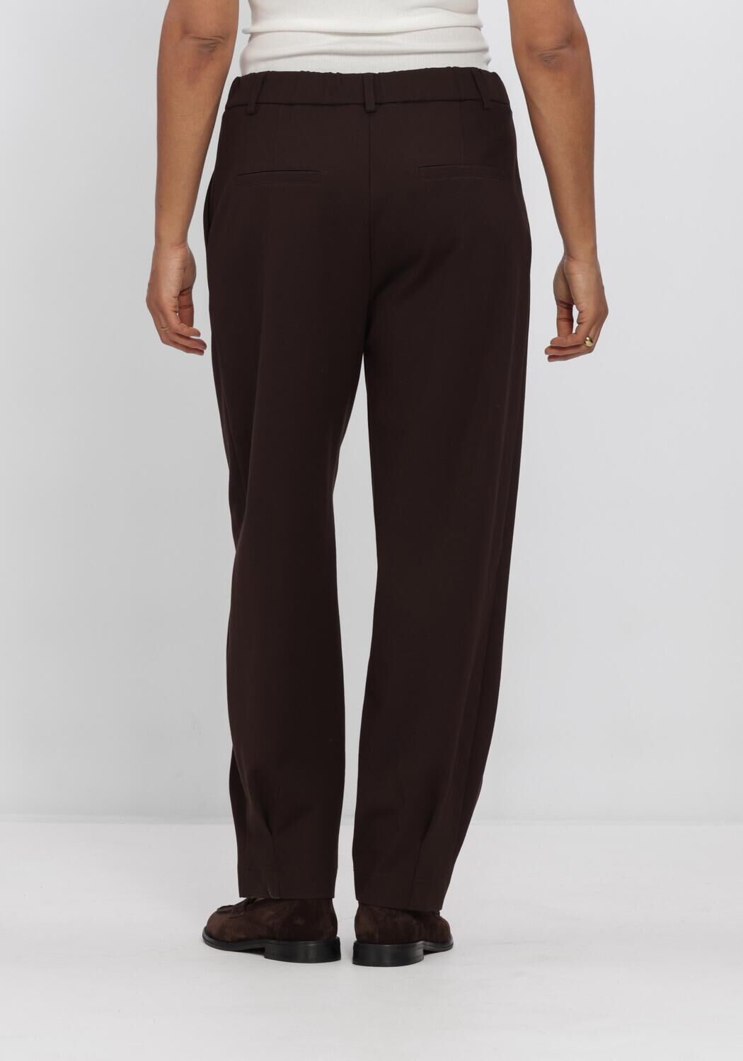 Bruine SUMMUM Pantalon TROUSERS PUNTO MILANO - large