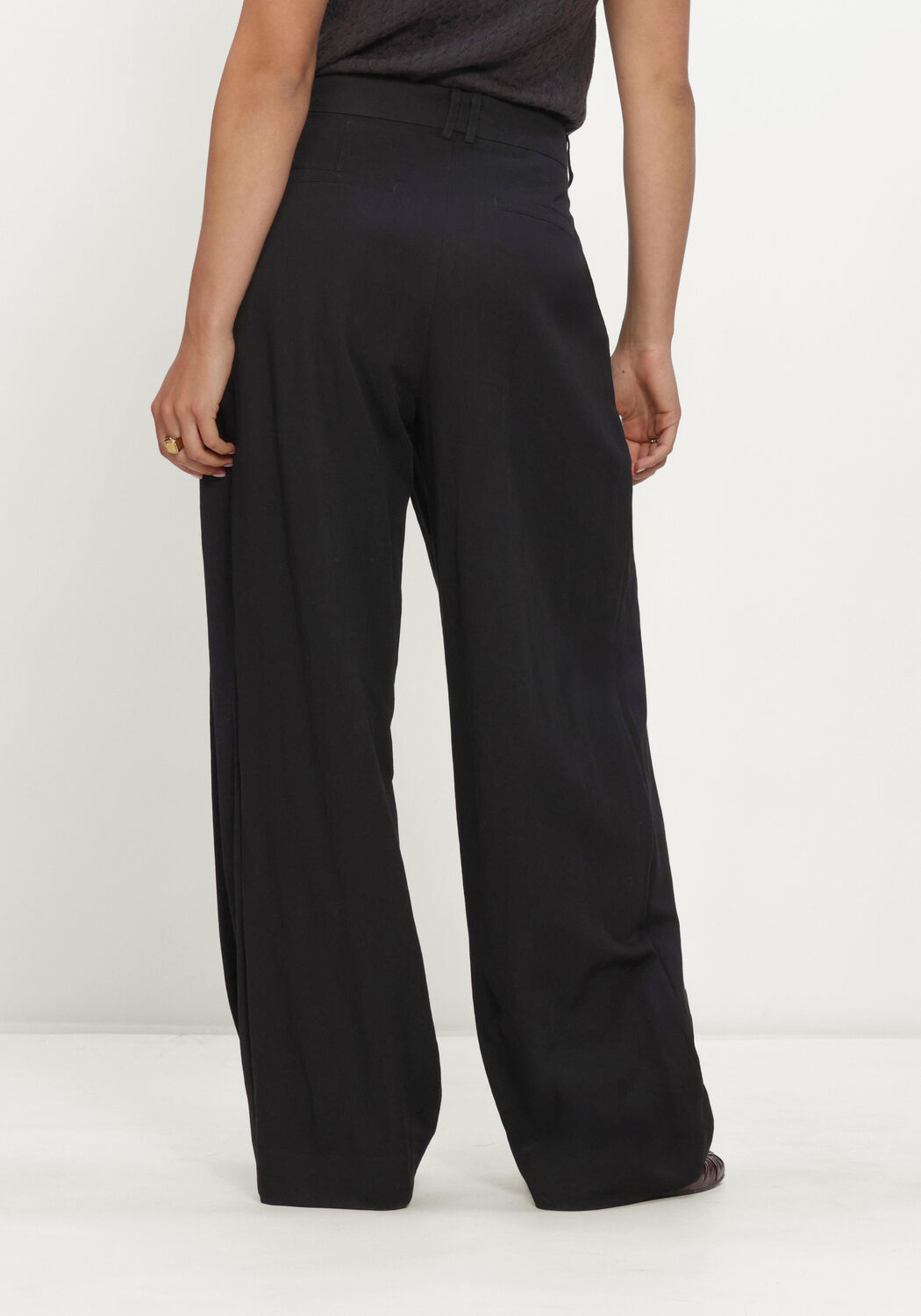 Zwarte COPENHAGEN MUSE Broeken CMTAILYN-PANTS - large