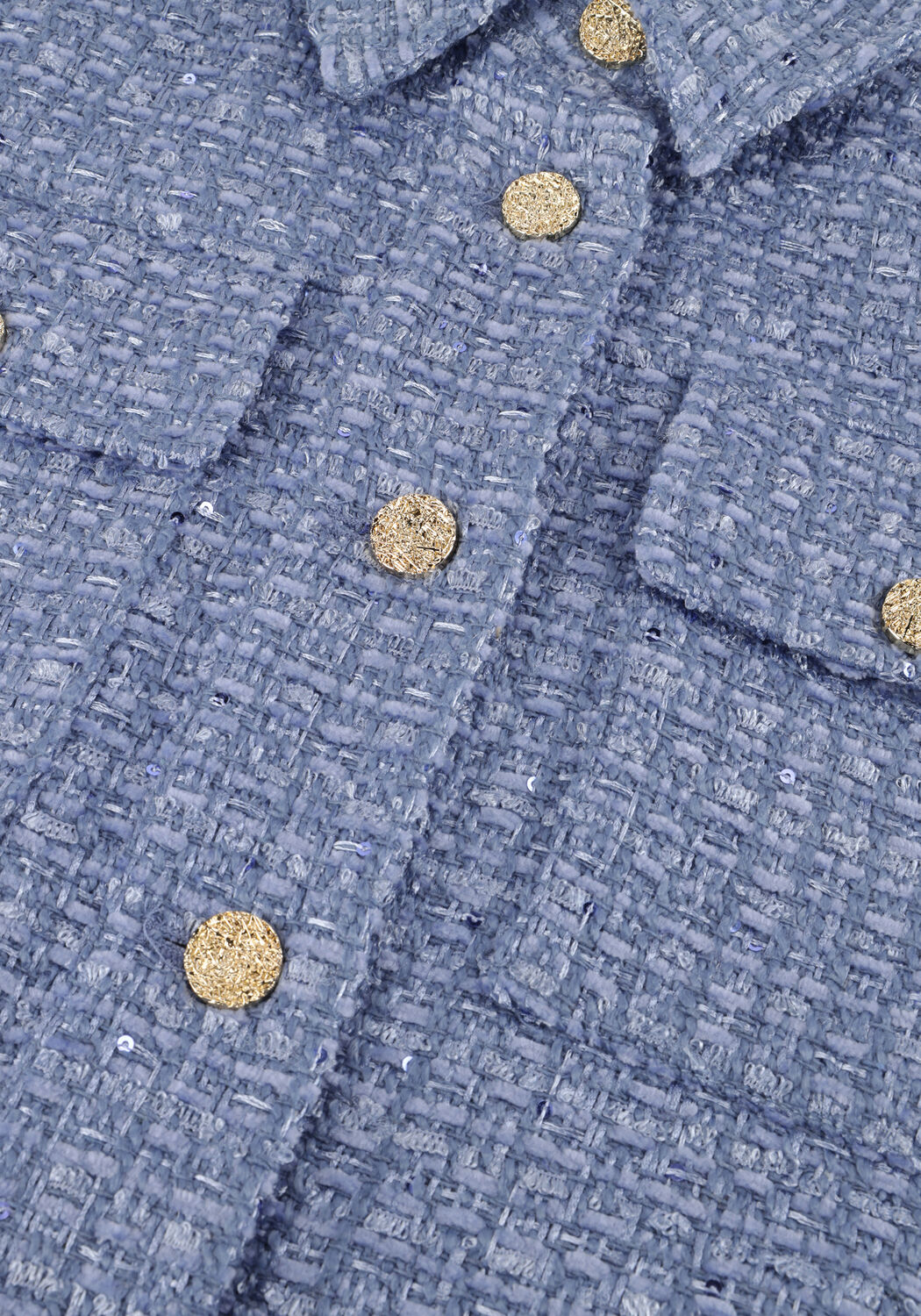 Blauwe FREEBIRD Blazers WV-BOUCLE-CHENILLE-26-1 - large