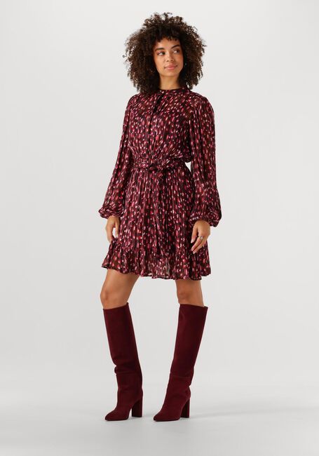 Bordeaux NOTRE-V Mini jurk NV-GWEN - large