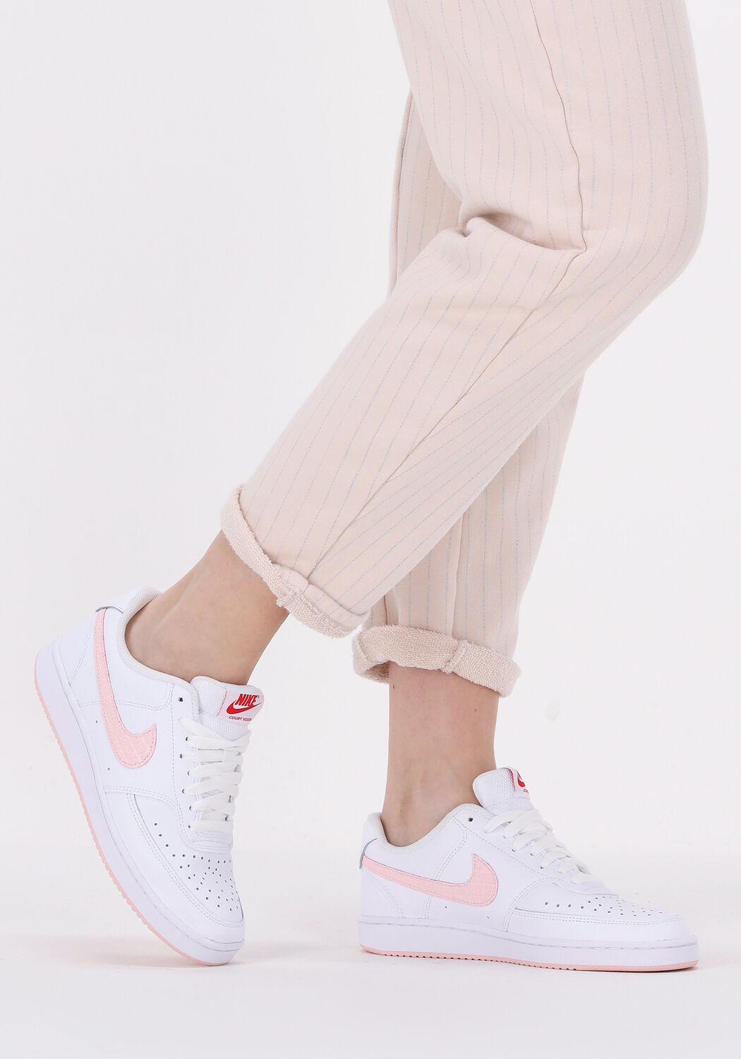 Witte NIKE Lage sneakers COURT VISION LO VD - large