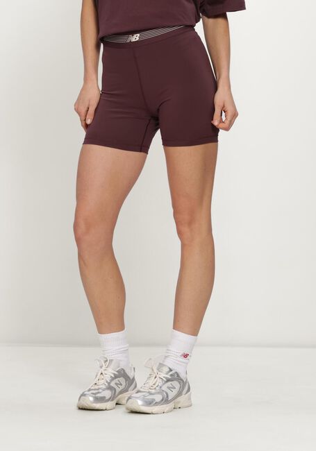 Bordeaux NEW BALANCE Bikershorts AC FITTED SHORT 5" - large