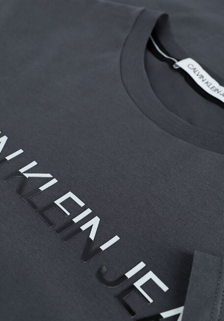 Grijze CALVIN KLEIN T-shirt MIXED INSTIT TECHNIQUE TEE - large