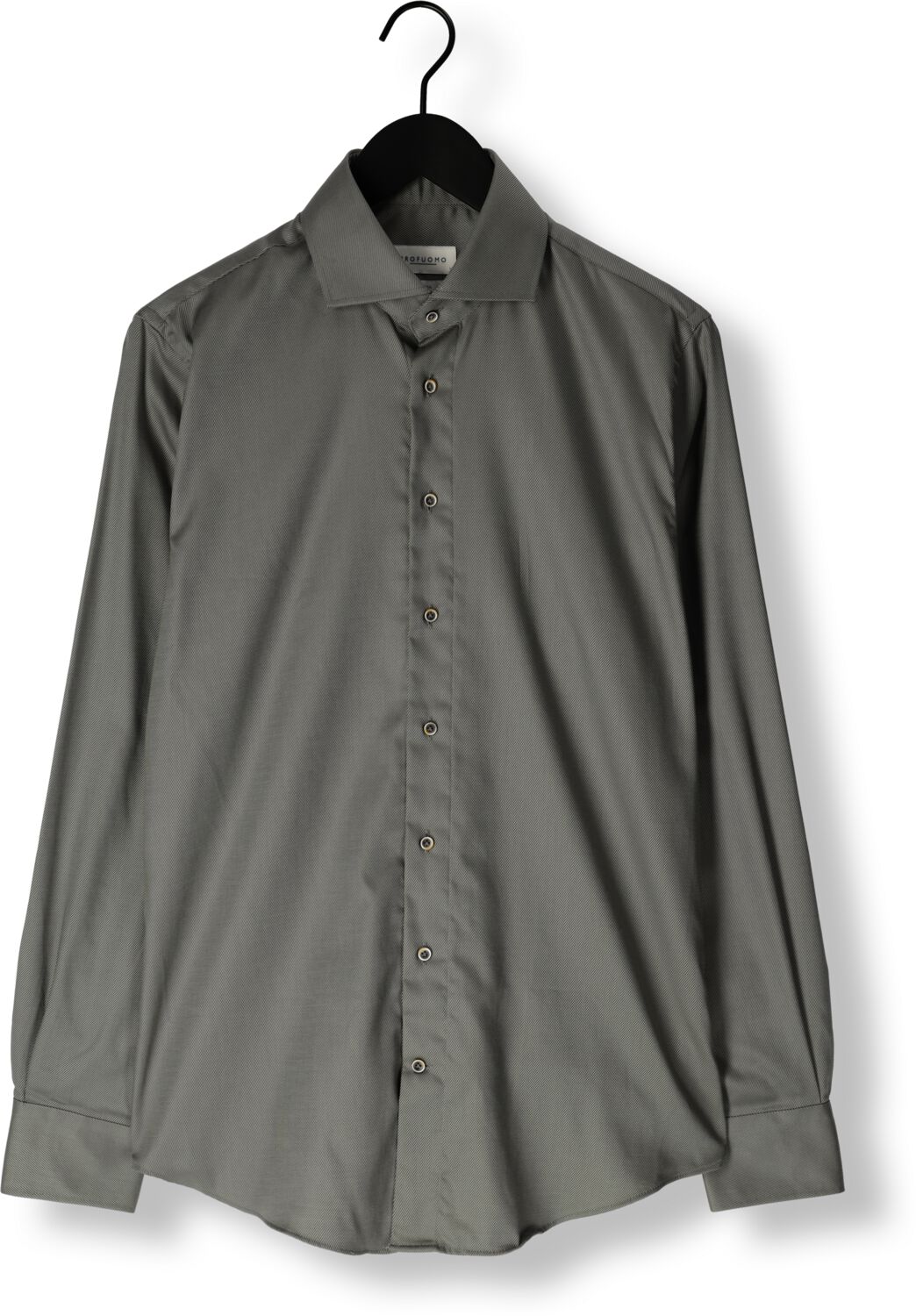 PROFUOMO Heren Overhemden Shirt Cutaway Sc Sf Non Iron Groen