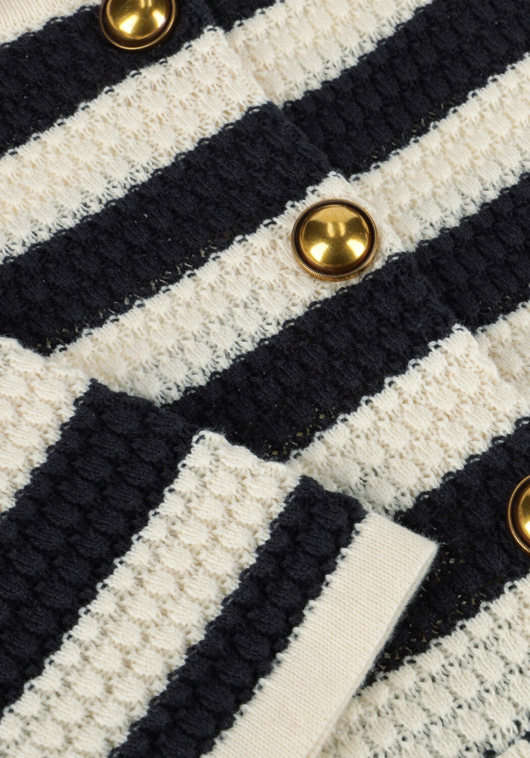 NONO Meisjes Truien & Vesten Aiko Striped Cardigan Wit