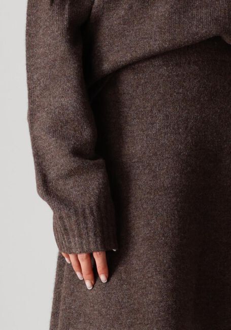 Bruine NEO NOIR Minirok GISA KNIT SKIRT - large