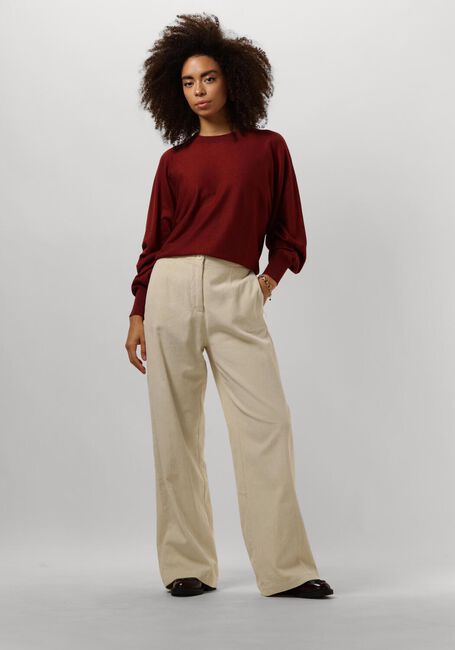 Bruine MINUS Trui DANA BAT SLEEVE KNIT PULLOVER - large