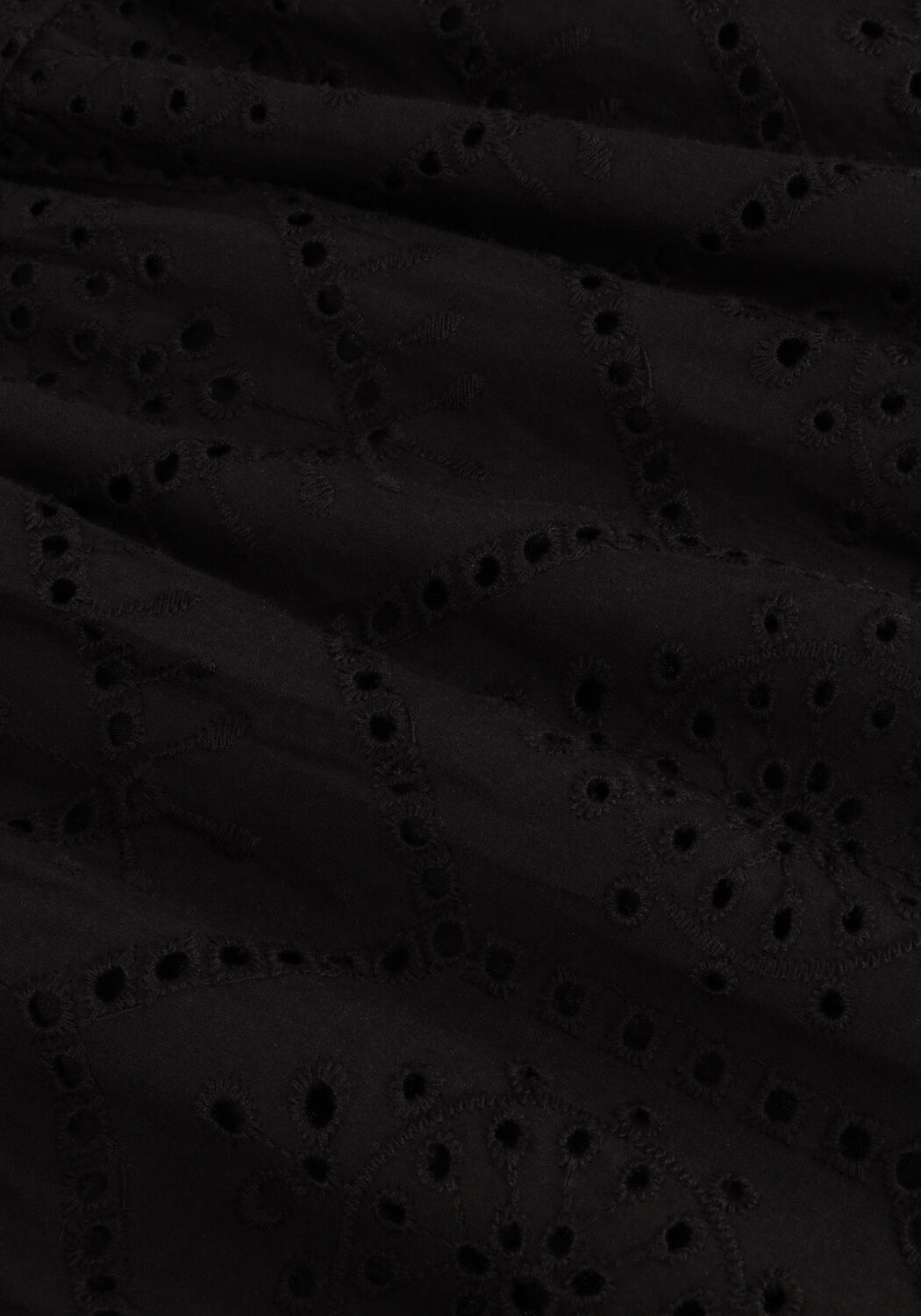 Zwarte NEO NOIR Maxirok RANA EMBROIDERY SKIRT - large