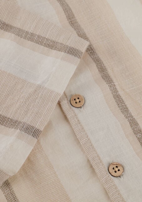 Creme LIL' ATELIER Casual overhemd NMMFIBERT SS LOOSE SHIRT LIL - large