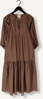 Bruine NOTRE-V Maxi jurk NV-DENTE MIDI DRESS Bruine NOTRE-V Maxi jurk NV-DENTE MIDI DRESS - medium