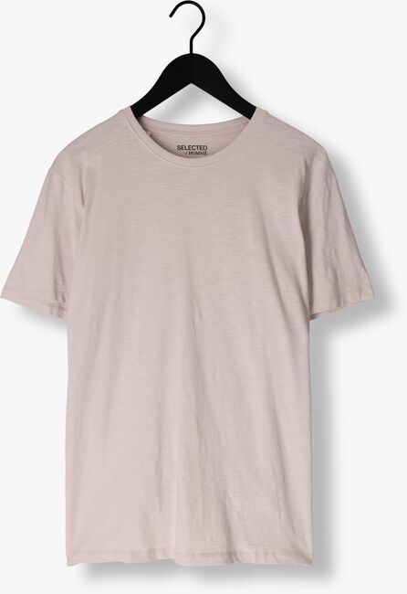 Beige SELECTED HOMME T-shirt SLHASPEN SLUB SS O-NECK TEE NOOS - large