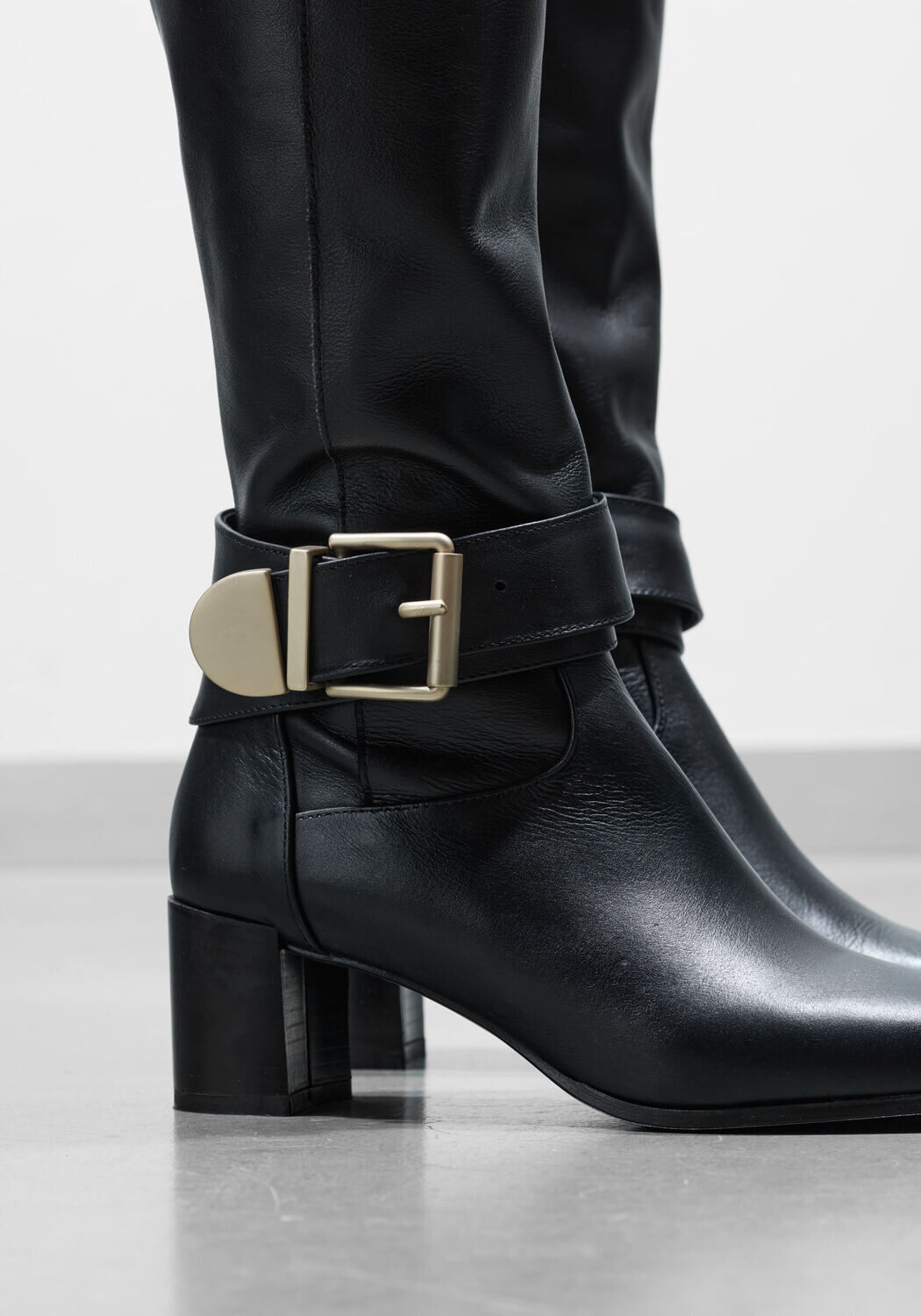 Zwarte LINA LOCCHI Hoge laarzen 8596 - large