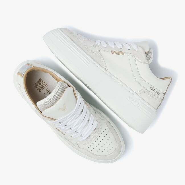 Grijze VIA VAI Lage sneakers ISA CECILE - large