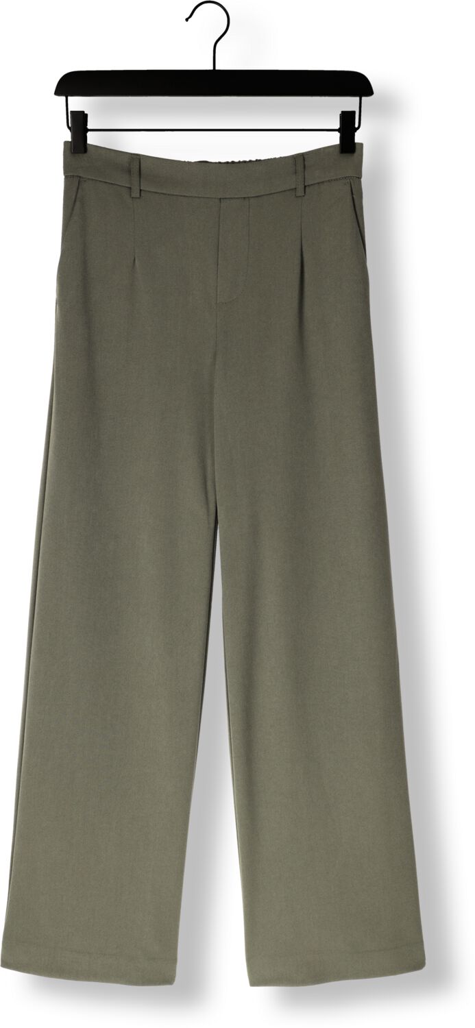 OBJECT Dames Broeken Objlisa Wide Pant Donkergroen