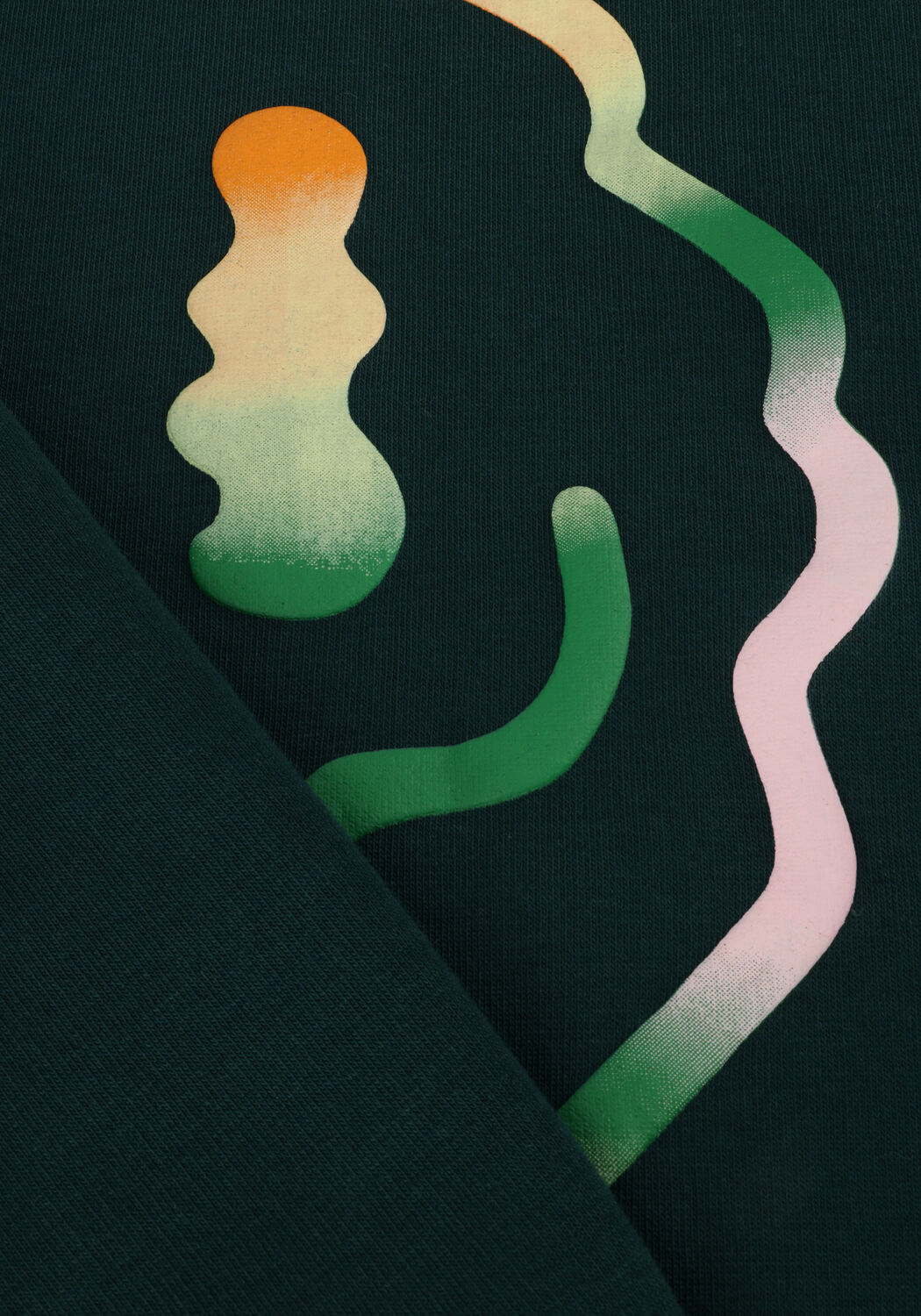 Donkergroene MOLO Sweater MAGNI - large