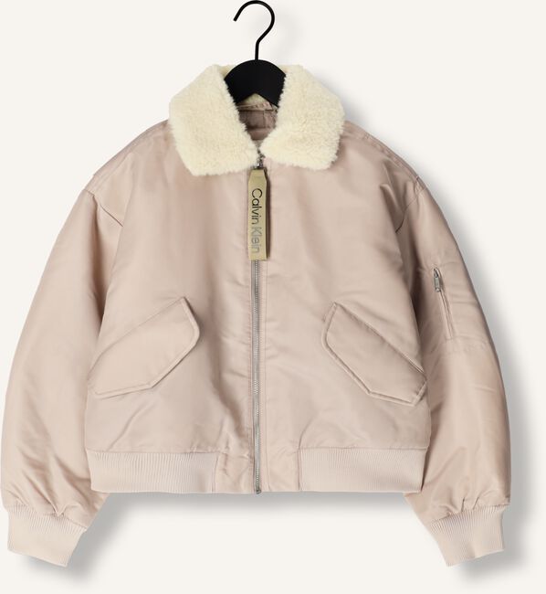 Grijze CALVIN KLEIN Jack SATIN AVIATOR Grijze CALVIN KLEIN Jack SATIN AVIATOR - large