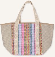 Roze NOTRE-V Shopper MARBELLA RAFFIA - medium