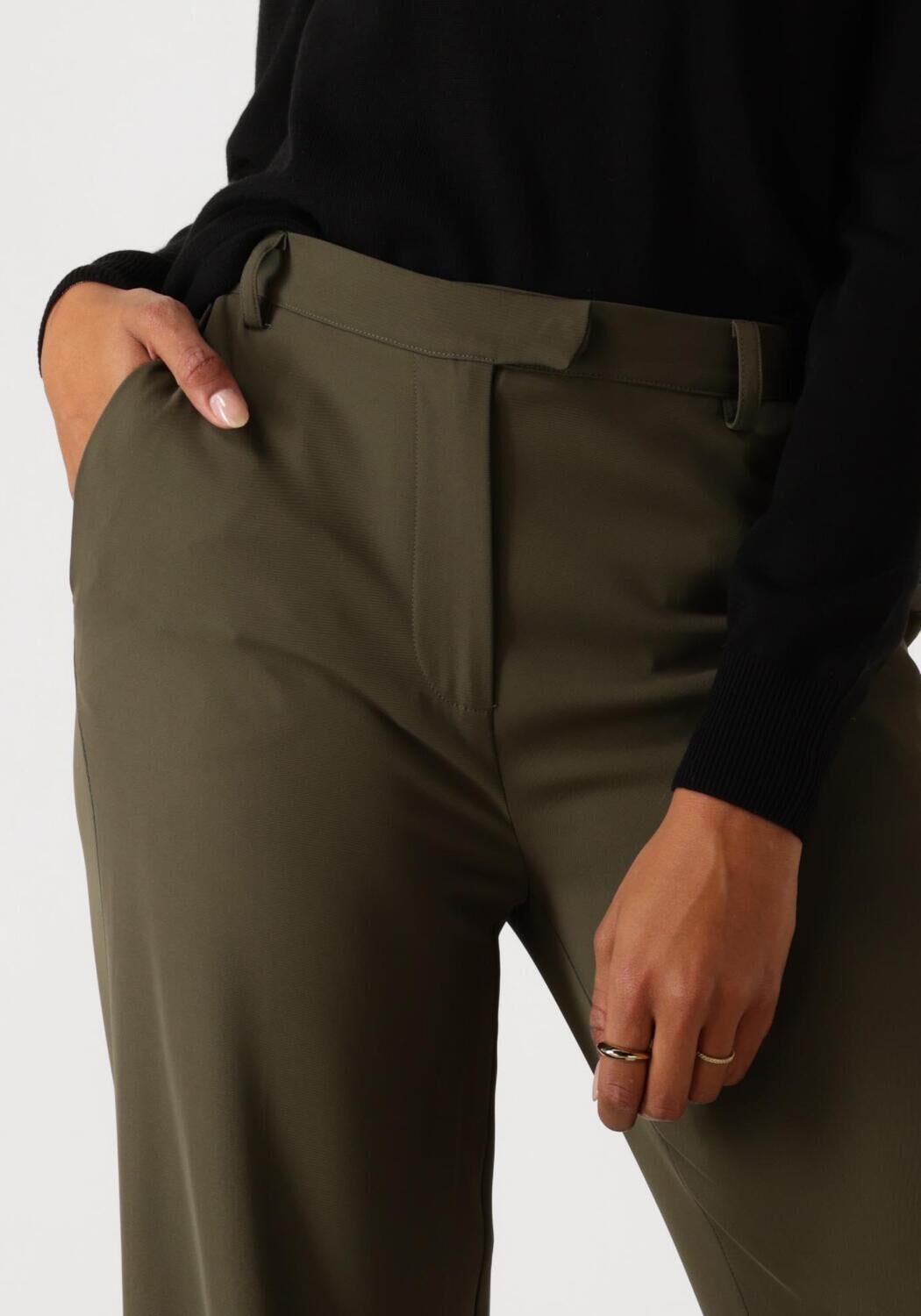 ANOTHER LABEL Dames Broeken Doore Pants Groen