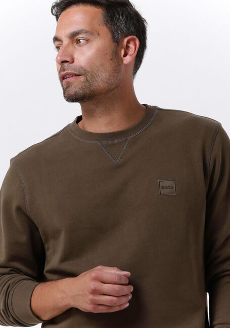 Groene BOSS ORANGE Sweater WESTART - large
