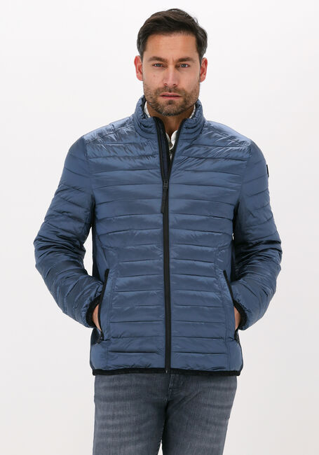 Blauwe VANGUARD Gewatteerde jas SHORT JACKET TWOLON BRAKESHIFT II - large