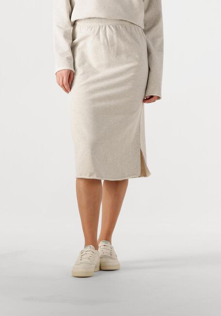 Beige PENN & INK Maxirok SKIRT - large