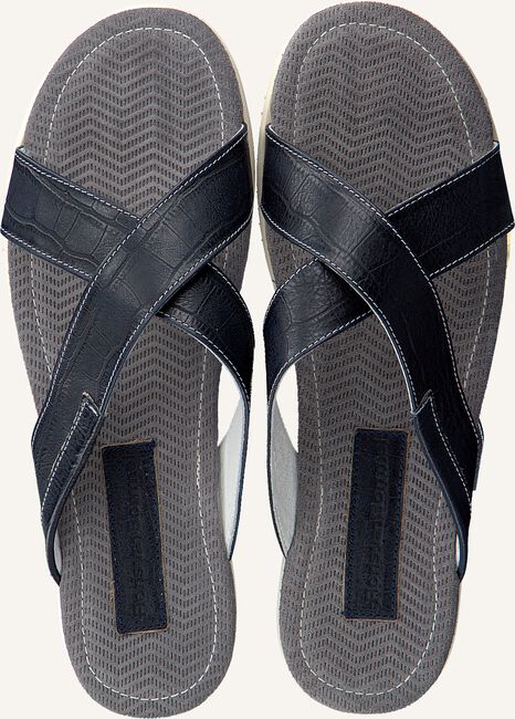 Blauwe FLORIS VAN BOMMEL Slippers 20023 Blauwe FLORIS VAN BOMMEL Slippers 20023 - large