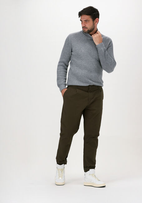 Donkergroene ANERKJENDT Chino AKJULIUS COTTON PLEAT PANT Donkergroene ANERKJENDT Chino AKJULIUS COTTON PLEAT PANT - large