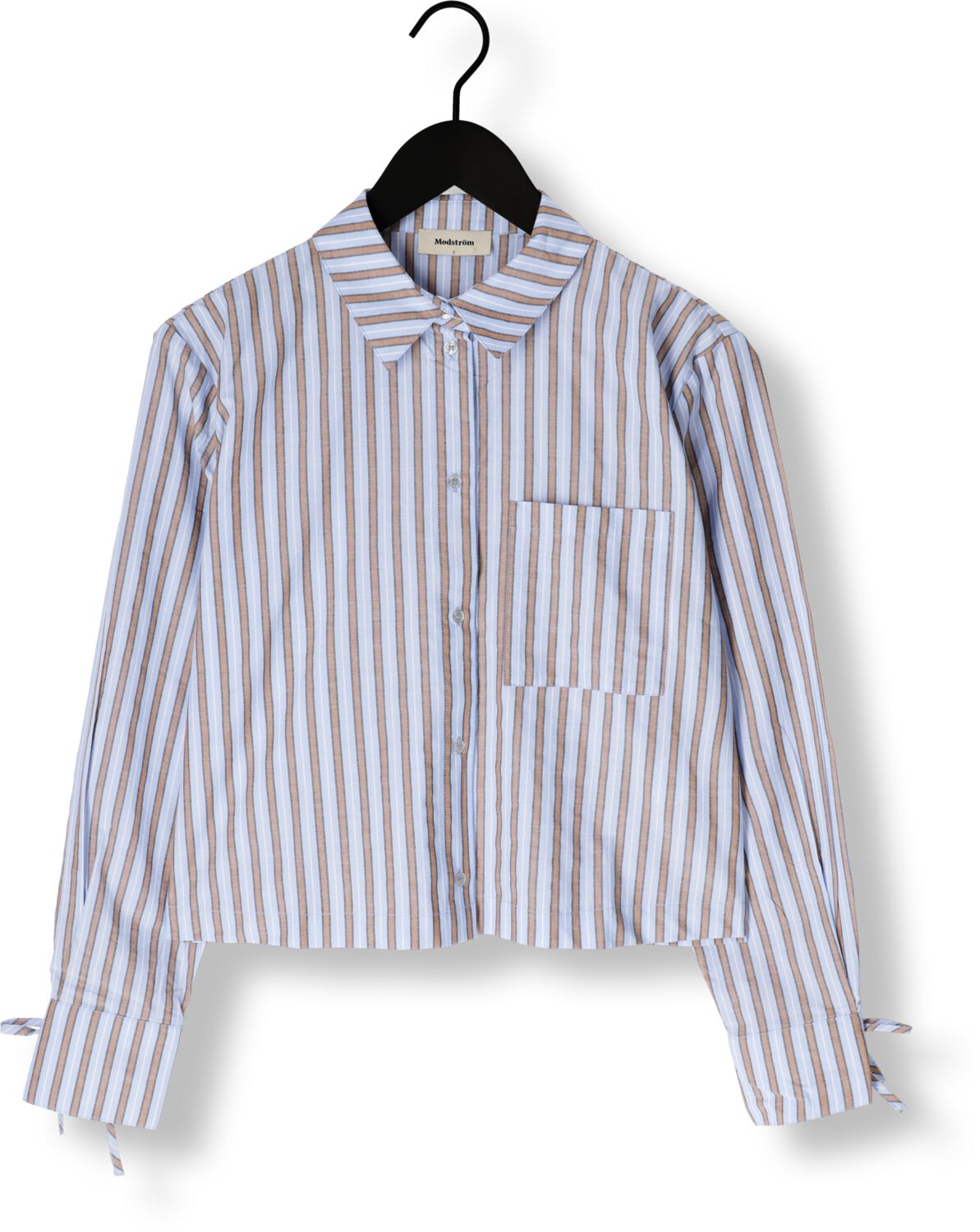 MODSTRÖM Modström Dames Blouses Meyrickmd Stripe Shirt Blauw