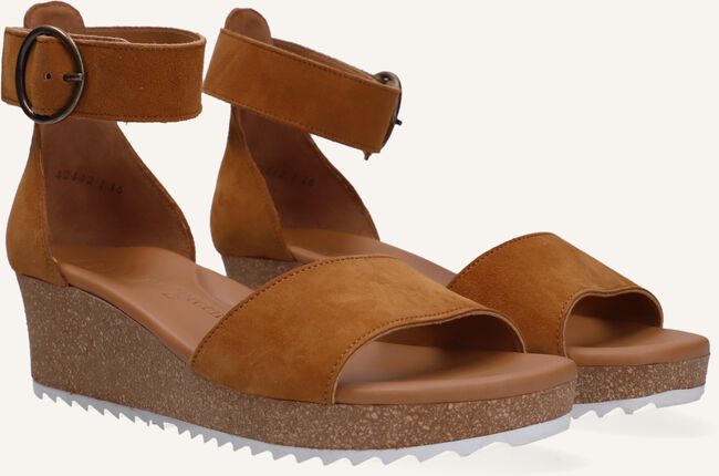Cognac PAUL GREEN Platte sandalen 7386 Cognac PAUL GREEN Platte sandalen 7386 - large