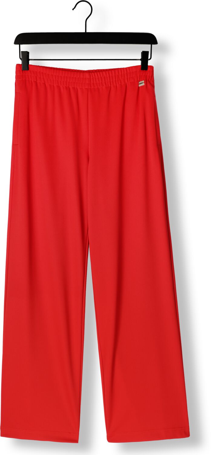 POM AMSTERDAM Dames Broeken Scarlet Red Rood