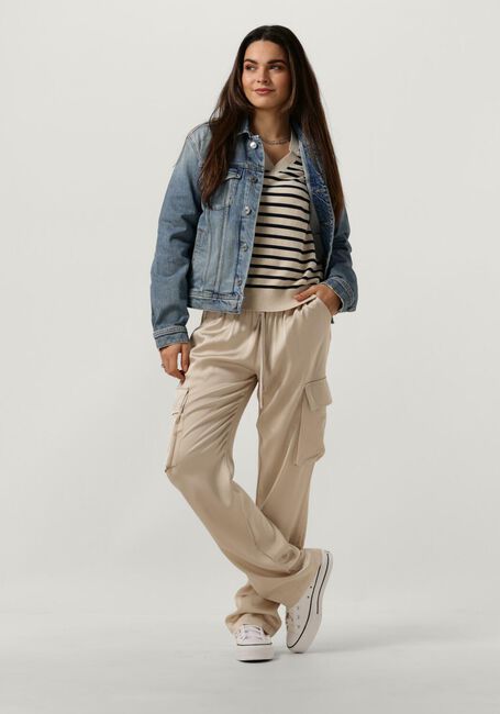 Beige TOMMY HILFIGER Trui CO JERSEY STITCH V-NK SWEATER Beige TOMMY HILFIGER Trui CO JERSEY STITCH V-NK SWEATER - large