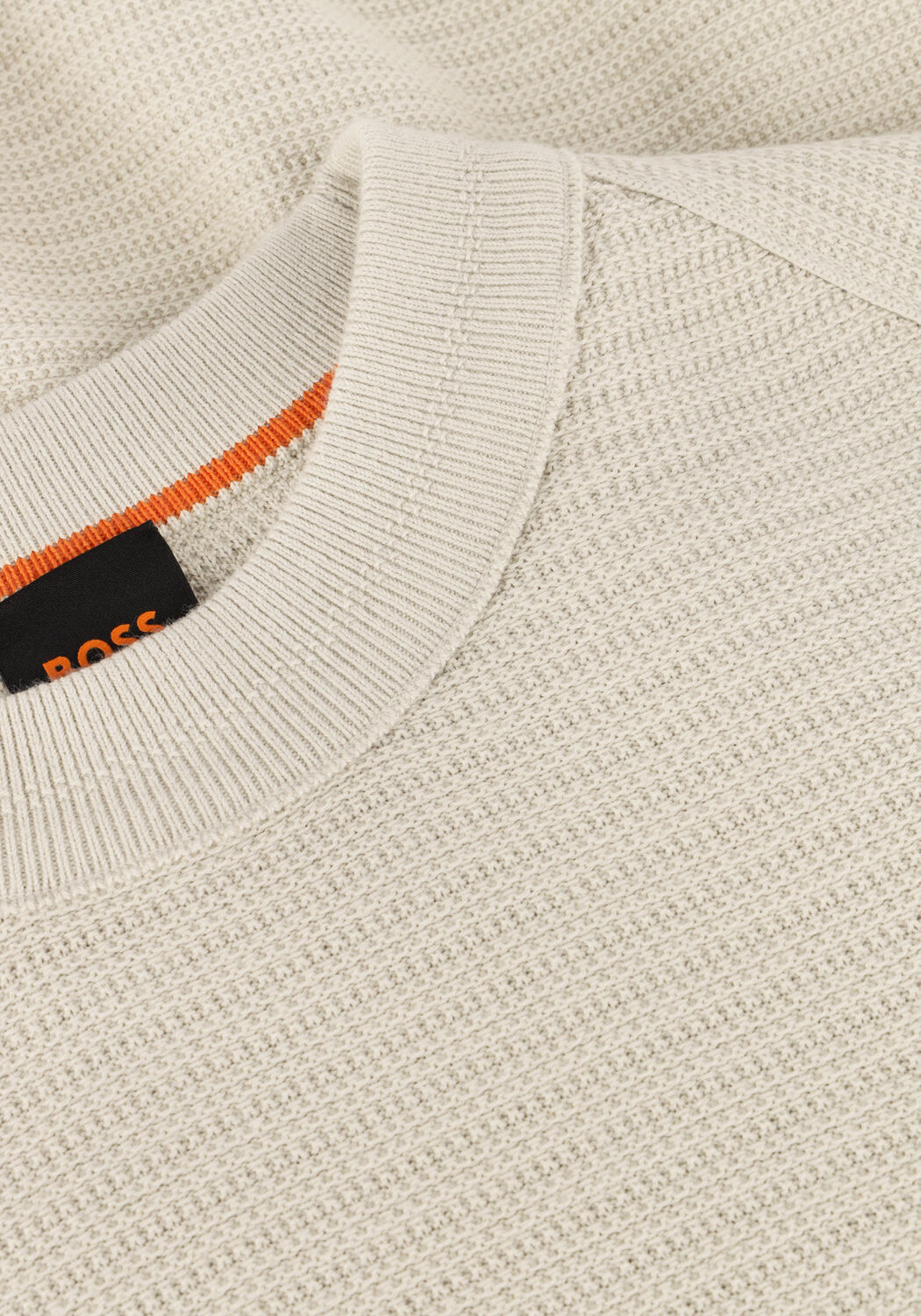 Beige BOSS ORANGE Trui ANION_S - large