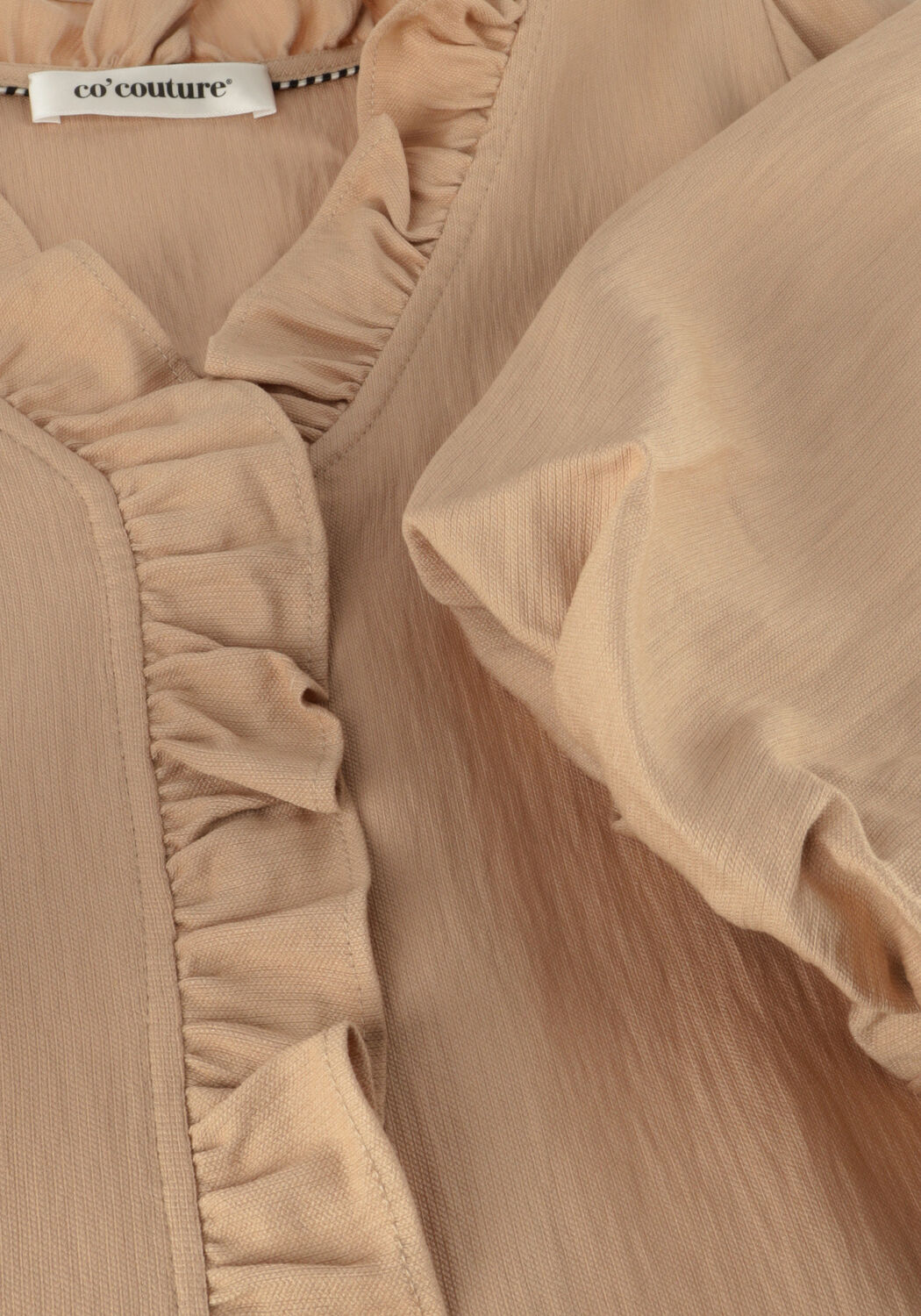 Ecru CO'COUTURE Blouses SUADA PUFF SS BLOUSE - large