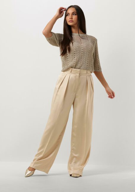 Gouden TWINSET MILANO Trui KNITTED SWEATER Gouden TWINSET MILANO Trui KNITTED SWEATER - large