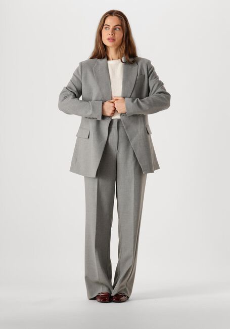 Grijze MINUS Pantalon WELMA MID WAIST PANT - large