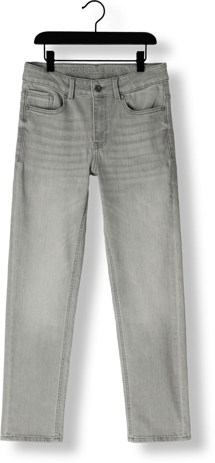 INDIAN BLUE JEANS Jongens Jeans 2552 Wide Straight Grey Denim Grijs