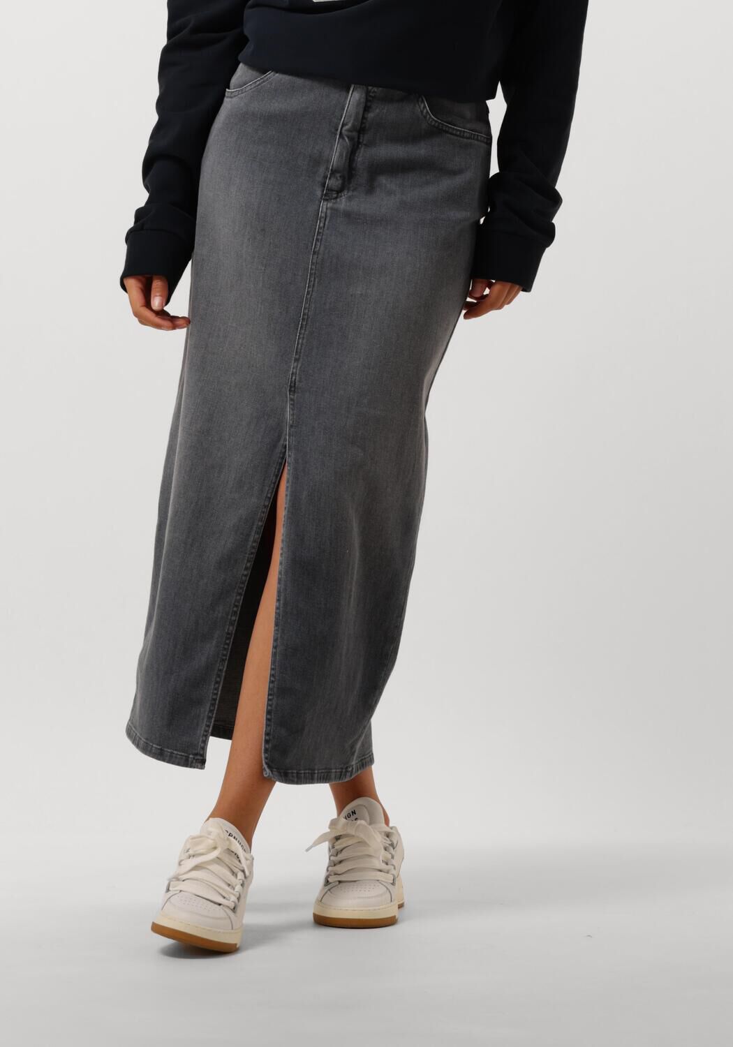 PENN & INK Dames Rokken 679 Skirt Grijs