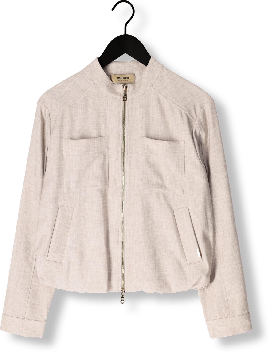 MOS MOSH Dames Blouses Mmpetra Flair Jacket Wit