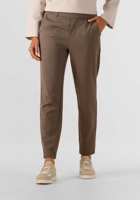 Taupe OBJECT Pantalon OBJLISA SLIM PANT - large