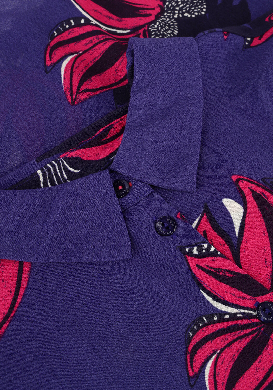 Blauwe POM AMSTERDAM Blouses MILA DELICAY - large